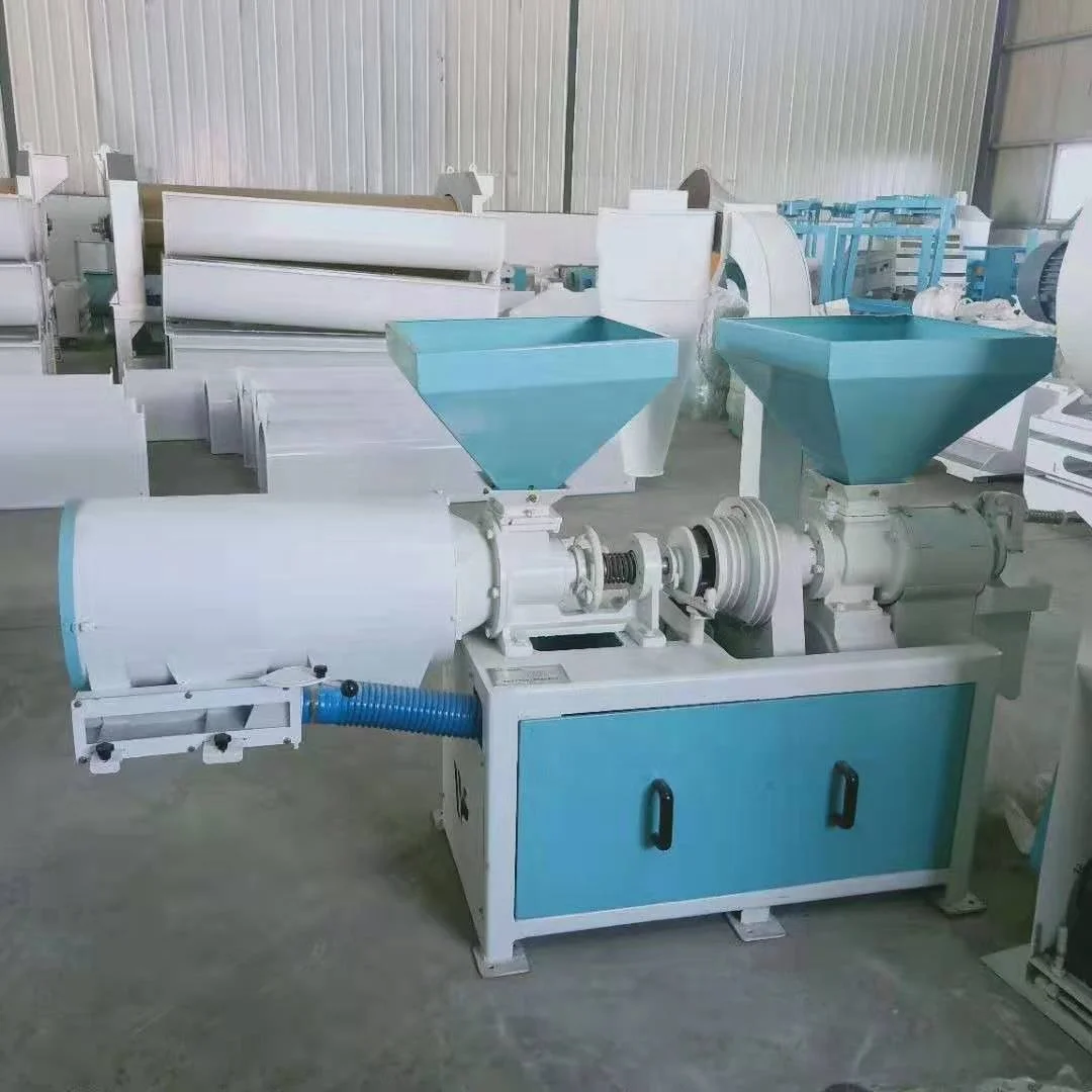 Multifunctional Maize Corn Huller Degerminator Grits and Flour Grain Milling Machine