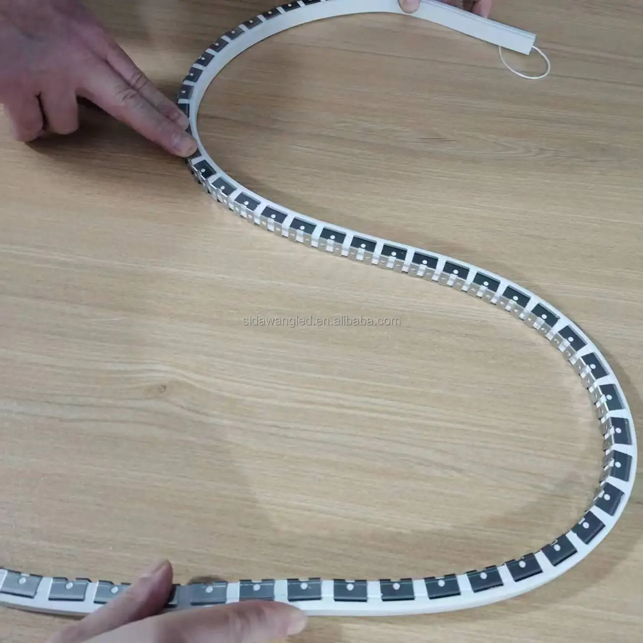 Skeleton Strip Flexible Skeleton LED Strip Light - Stainless Steel Mount