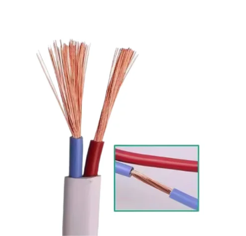 Rvvb hai lõi linh hoạt Flat Cable PVC vỏ bọc