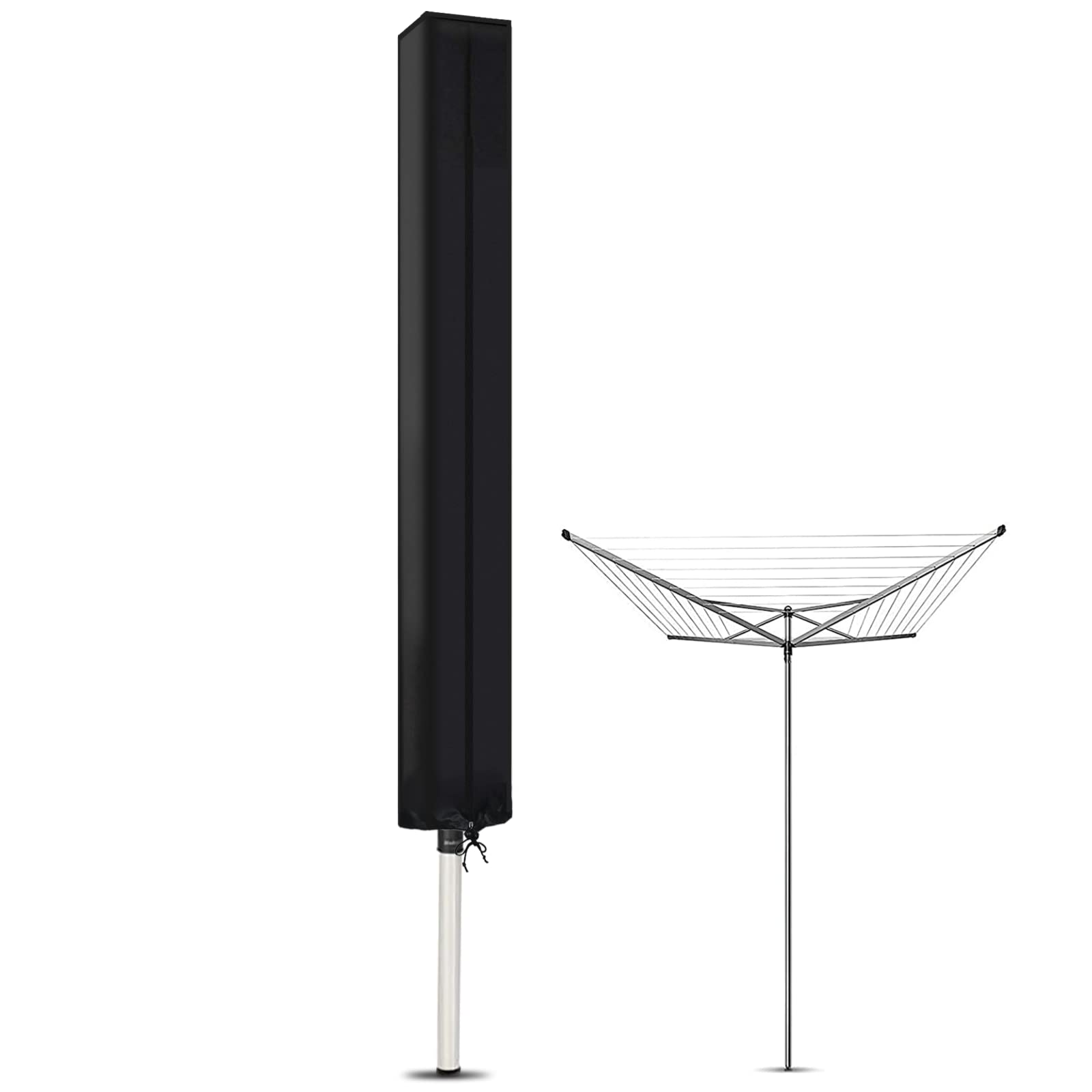 210d Waterproof Protective Cover With Zipper Drying Rack Protect For