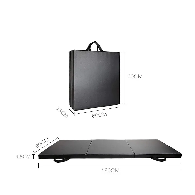 Оптовая продажа, 3 складных коврика для тренажерного зала высокого качества