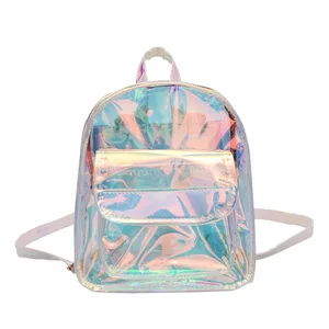 Clear Backpack Heavy Duty - PVC Transparent Backpack Large Clear Book Bag for College Work With Pencil Bag
