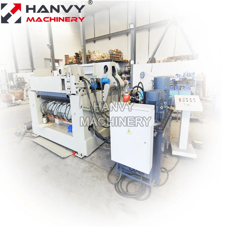 Hanvy Plywood Machinery 4ft 5ft Log Rounding Machine Log Debarker With Crusher