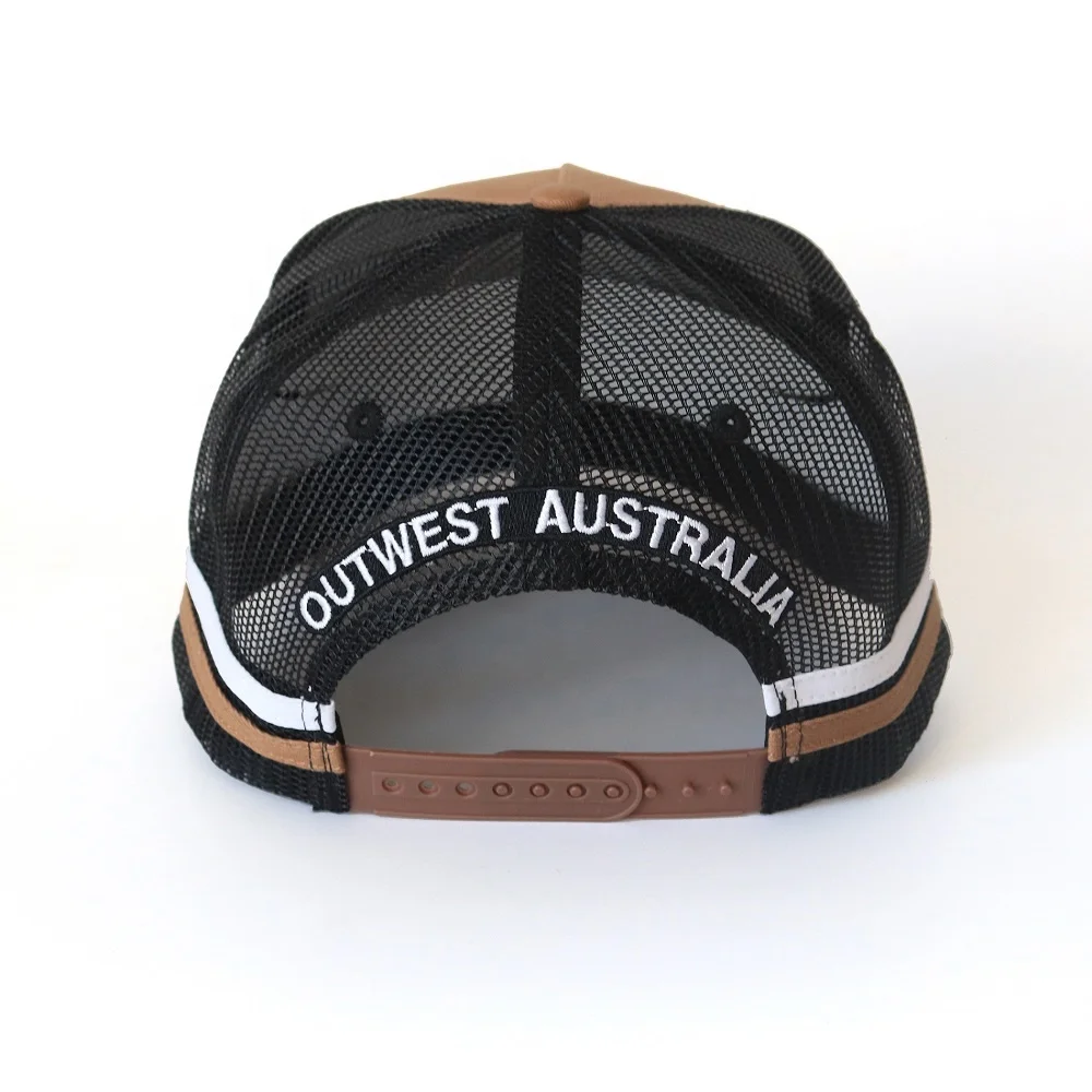Hot Selling Wholesale Classic 5 Panel Cap With Mesh Adjustable Snapback Buckle Fashion tide Cap Trucker Cap