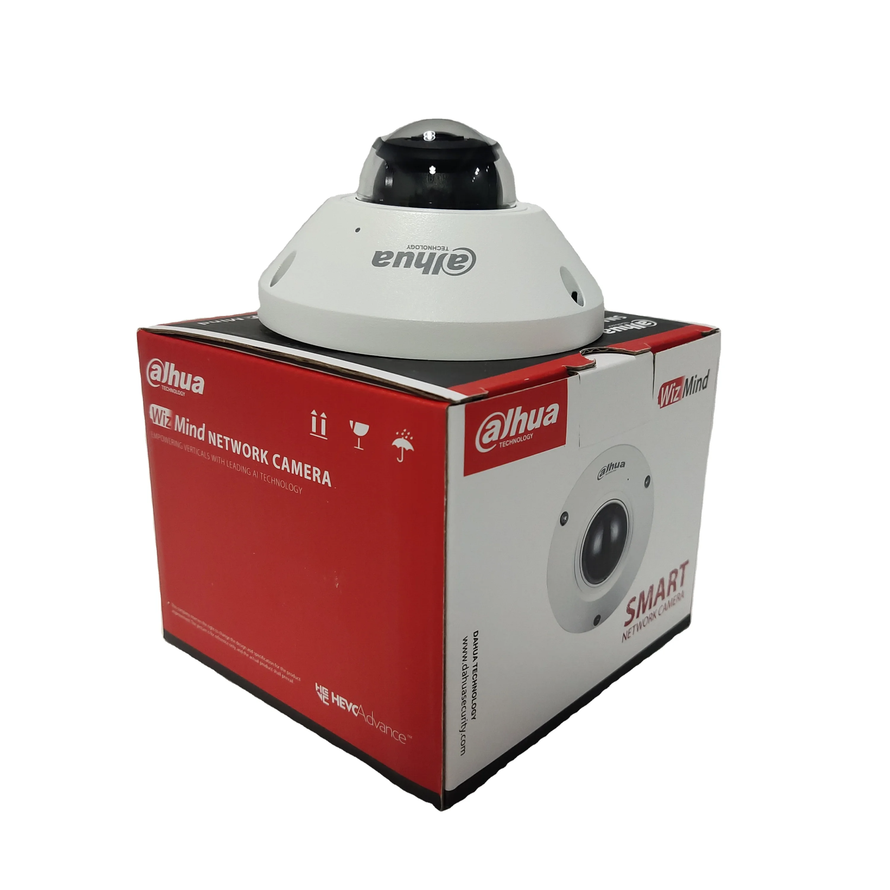 Telecamera Panoramica Dahua IPC-EW5541-AS 5MP Starlight AI Fisheye – PoE, Microfono, WizMind