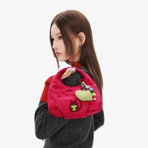 NOXXON Custom Purses and Handbags Women's Shoulder Bags Designer Crossbody Bag with Adorable Pendant