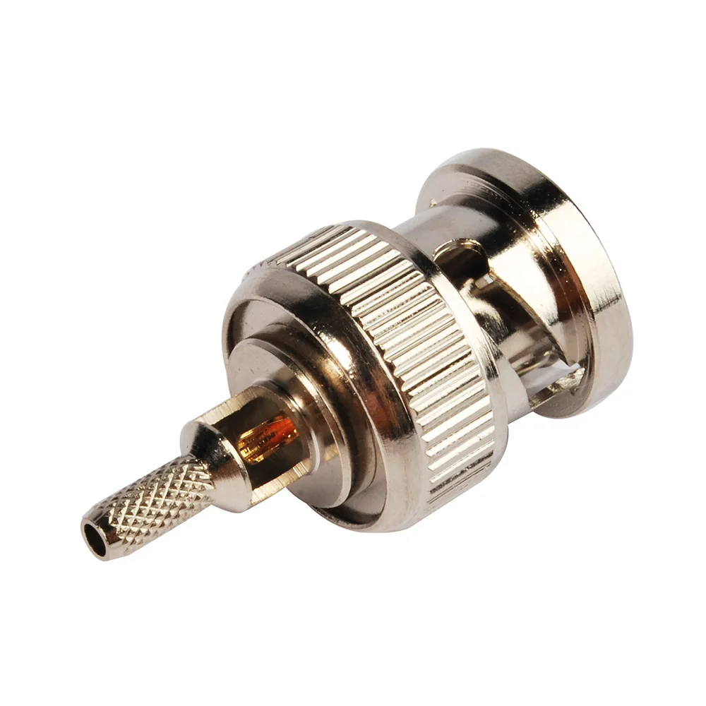 75 Ohm Hd 12g-sdi Connector Bnc Cable Connector Male Straight Plug Rg12 ...