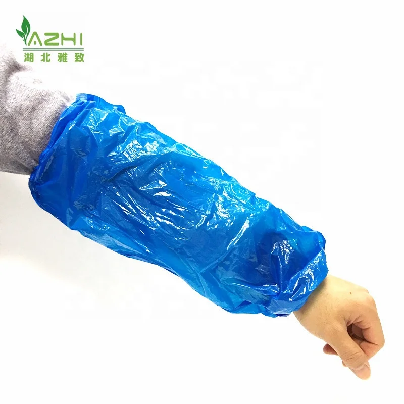 Disposable Waterproof PE Sleeve Cover For Food Industry