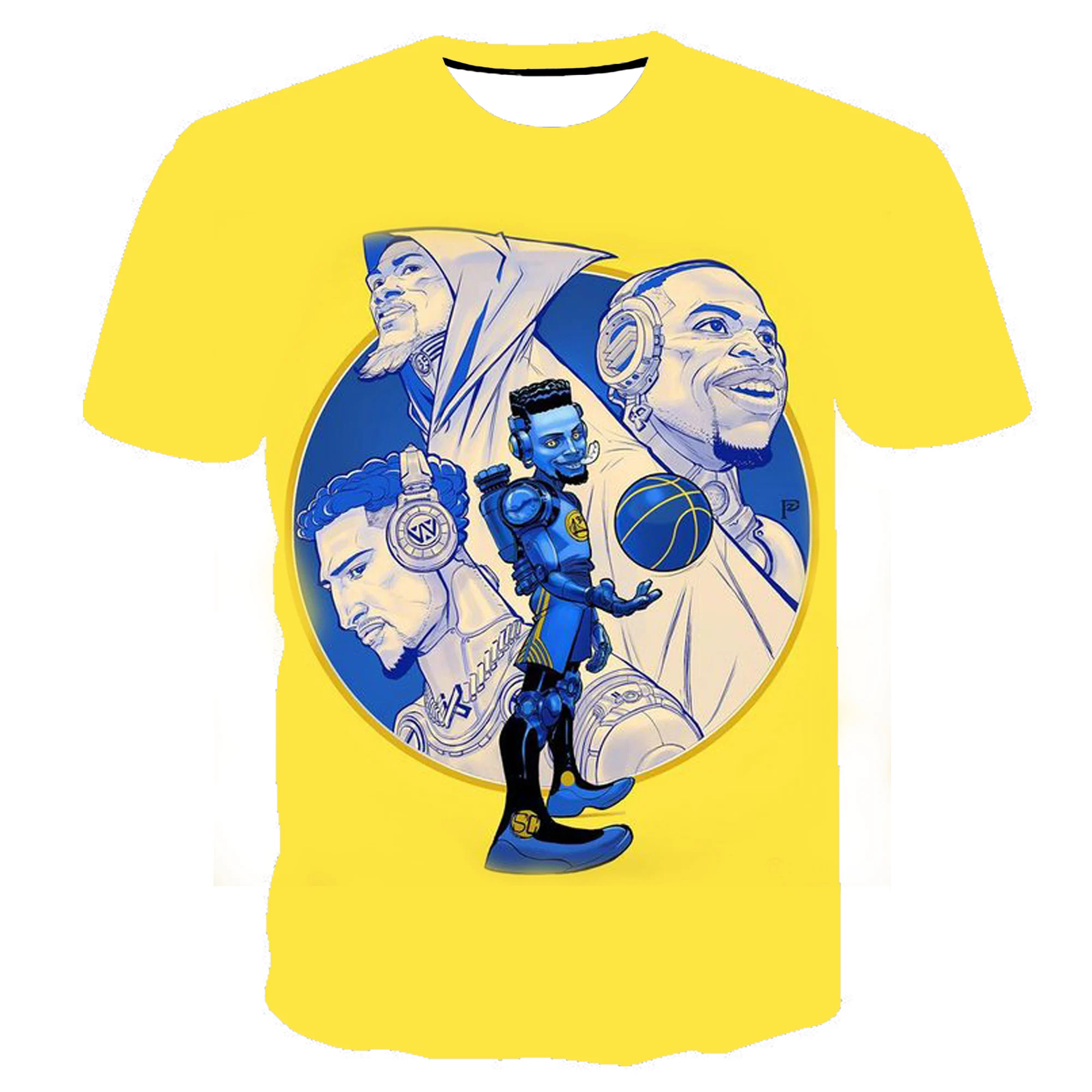 Curry T-Shirt 3D Printed Warriors Short Sleeve Casual Fashion Basketball  Fans Shirt Round Neck Loose Top Men Oversize Tee 6XL - AliExpress