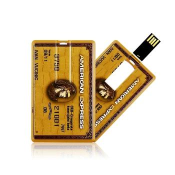 Gitra High Quality Plastic Credit Card Pendrive USB Flash Memory Drive 4GB