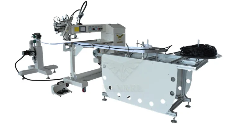 High Speed Hot Air PVC Welding Automatic Keder Making Machine