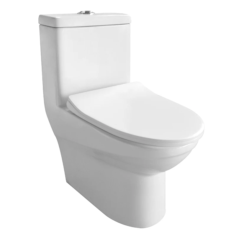 2022 Classic Style One Piece Wc Ceramic Bowl Factory Toilet Seat