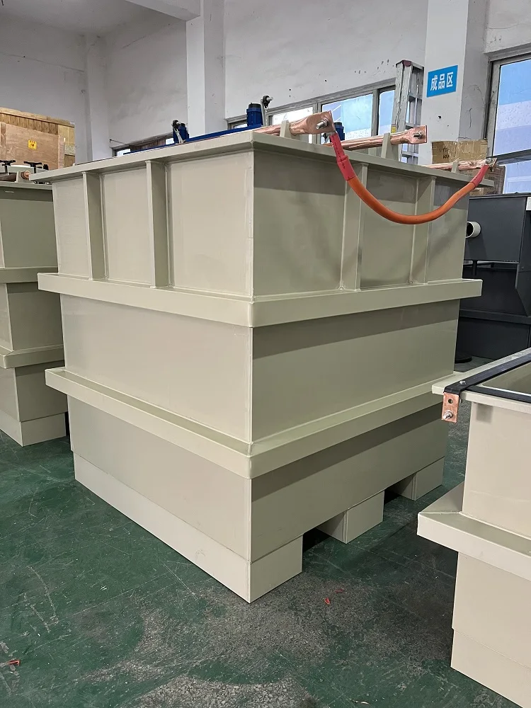 Low price electroplating anode cathode tank polypropylene bath chemical liquid PP tank