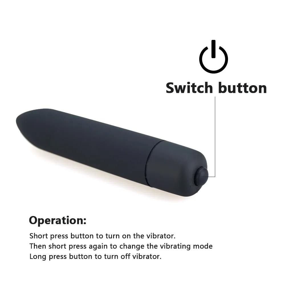 Wholesale Powerful Vibrator Mini Single Speed Bullet Battery Vibrator  Portable Mini Vibrator for Women
