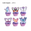 24 décorations pour cupcakes