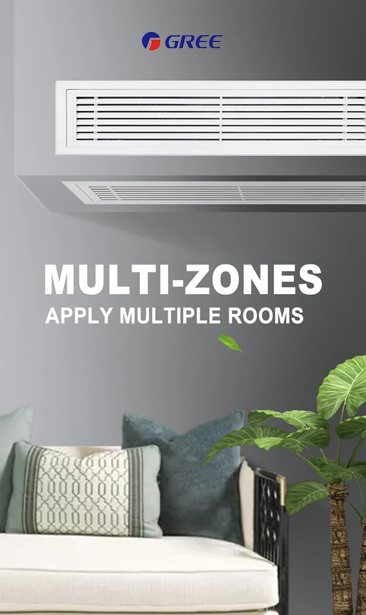 Gree Industrial Multi Zone Ceiling Mounted Type 36000btu Iverter Vrf Ac