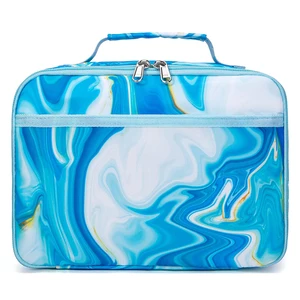 Custom logo Reusable Thermal Cooler Boys Girls Insulated Lunch Box Bag for Kids