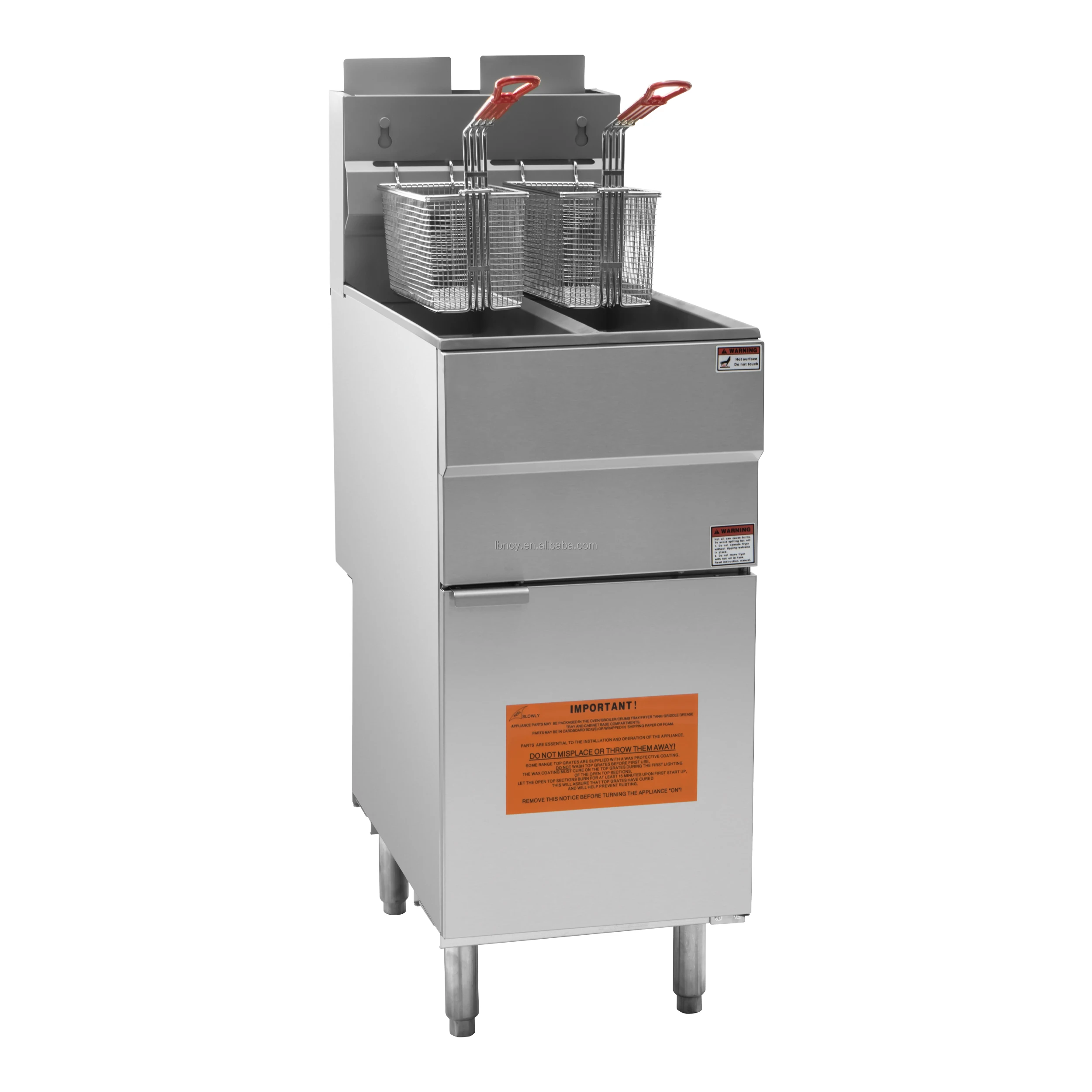 10L Table Top Single Tank Gas Chicken French Fries Chips Deep Fryer Commercial Machine Spare Parts Provided Restaurant Equipment