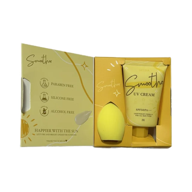 OEM Private Label Makeup Sunscreen SPF50 UV protection Moisturizing Whitening Facial Body Skin Care Sunscreen