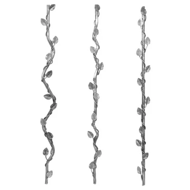 Forged Iron Balustrades Wrought Iron Tree Branch Decorative Metal Stair Pickets
