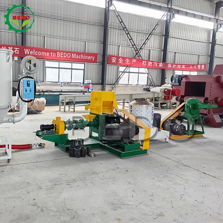 Floating Fish Food Feed Extruder Manufacturing Machinery Granule Making Pet Food Pellet Mill Making Machine for Fish