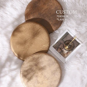 Round Memory Foam High Quality Chair Cushion Vintage Seat Pad with Anti-skid Bar Stool