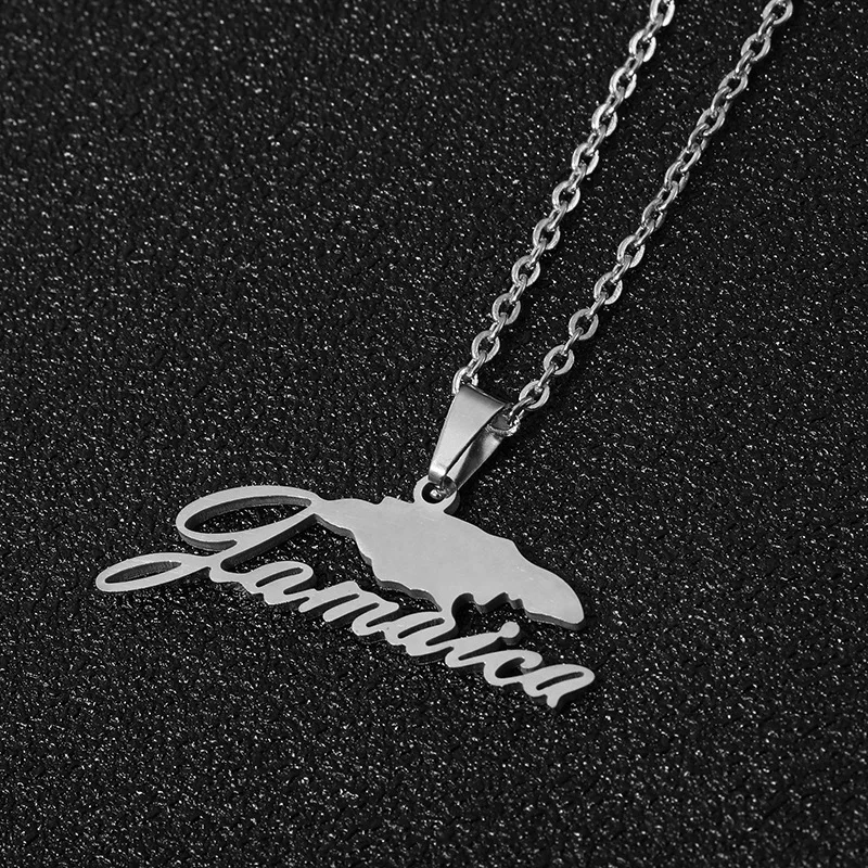 Map Necklace