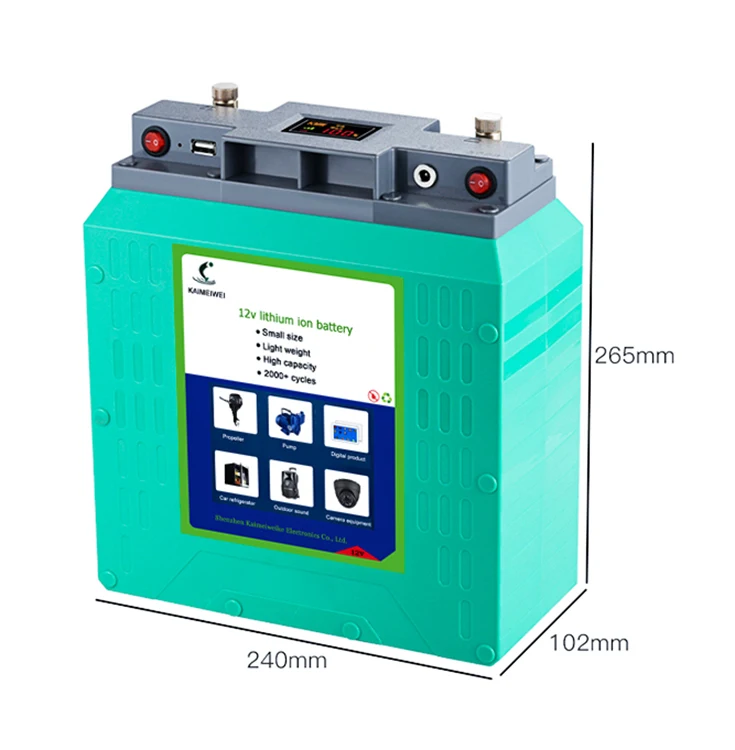 OEM Customize Rechargeable battery 12V 30AH lithium ion batteries
