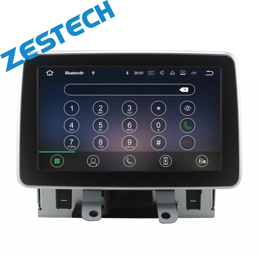 ZESTECH Factory UIS7862 TS10 Car DVD for Mazda 2 2015