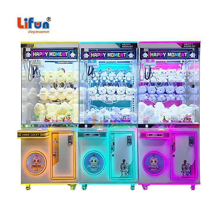 R01 LiFun Hot Sale Plush Toy Vending Machine Custom Full Size Arcade ...