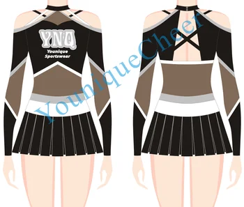 High Quality Cheer Bra and Shorts Breathable Performance Wear Fashion Design Kids Cheerleading Outfit for Kids