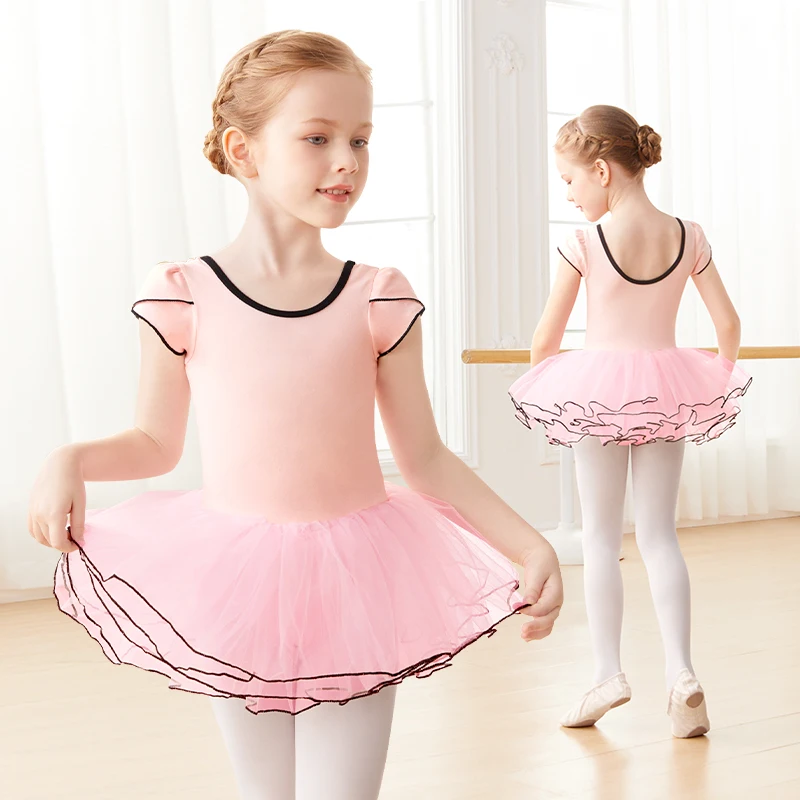open lace back dress Capezio Princess Seamed Long Sleeve Ballet Dress - 11724C Girls