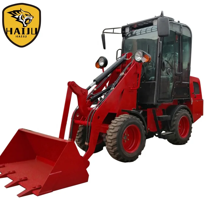 Chinese Mini Wheel Loader CS908 Hydrostatic 4x4wd Euro V Tier 800kg Price