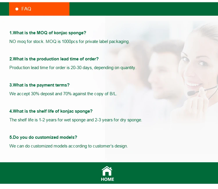 Hot Selling New Shape Sponge Konjac Face Facial Jelly