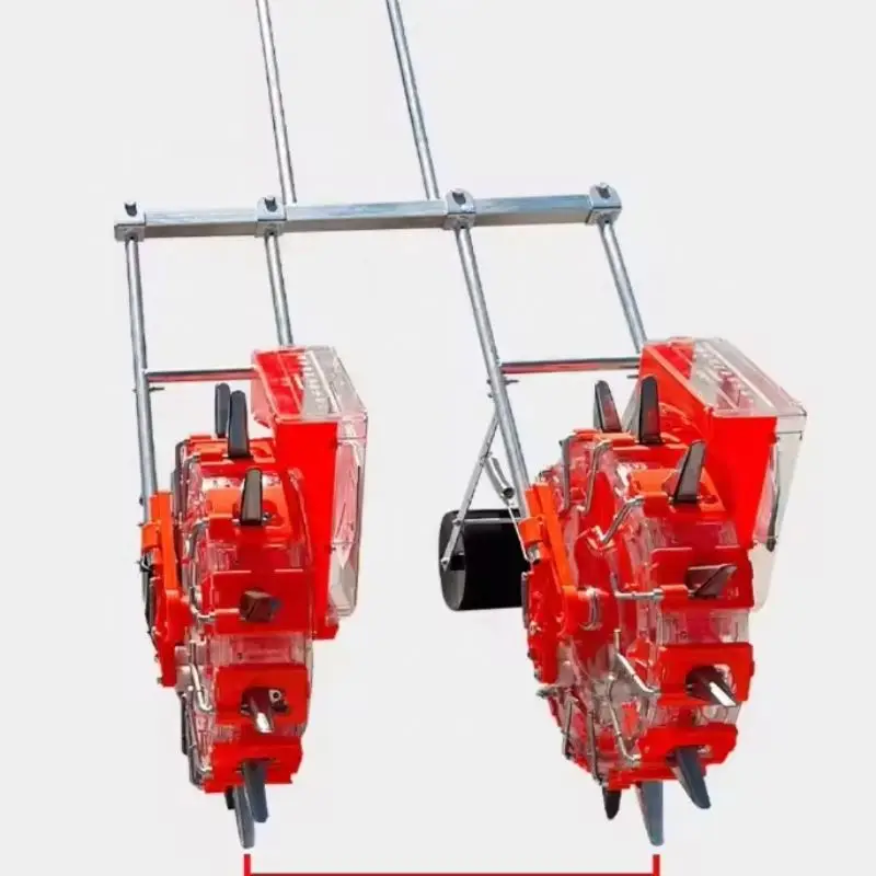 Two Row Seeder Machine Home Use Corn Onion Transplanters Planter for Farm Use Manual Seeder Planting Machine
