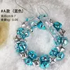 small silver blue