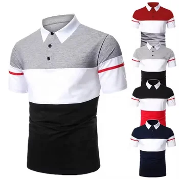 Wholesale 100% Cotton Men's Polo Shirts Uniform Embroidery Printing Plain Blank Casual Golf Polo Shirt Custom Logo