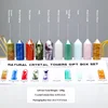 Ensemble de 10 baguettes en cristal, style D