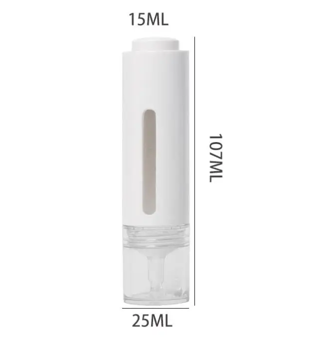 15ml Unique White Plastic Essencial Oil Pressing Bottle Droppers Serum