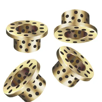 JDB650 Self-Lubricating Brass Graphite Copper Sleeve Oil-Free Non-Standard Bushing Bearing Machining Services Product