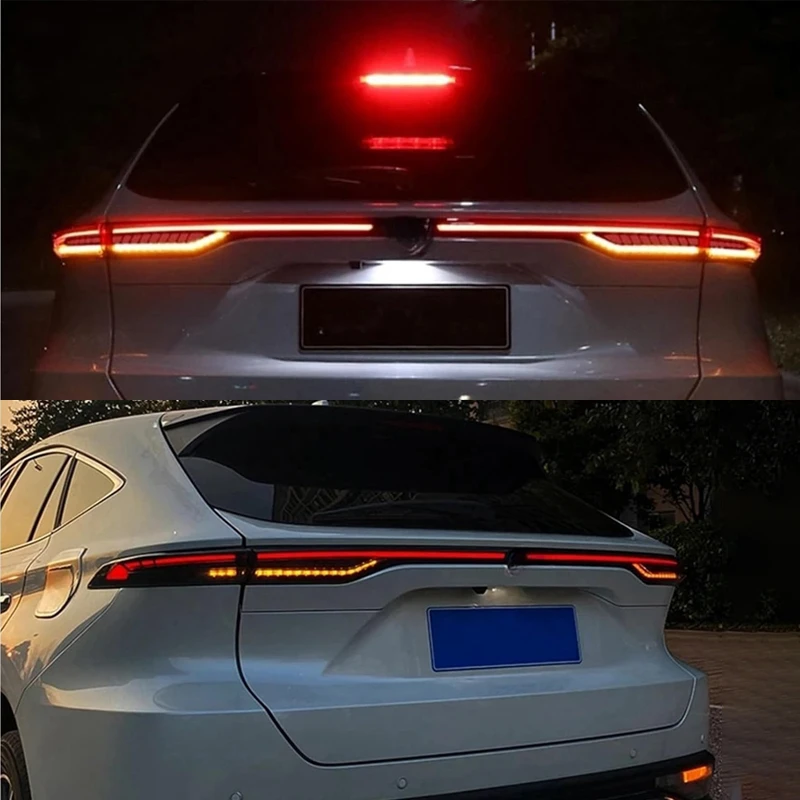 thumbnail image 2 of Slotmachine Right Tail Light Assembly For Toyota RAV4 2019-2023 - LED Brake Lamp - Clear & Red Lens 2 of 2