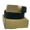 Gold buckle-twill strap-aircraft-style box-115cm
