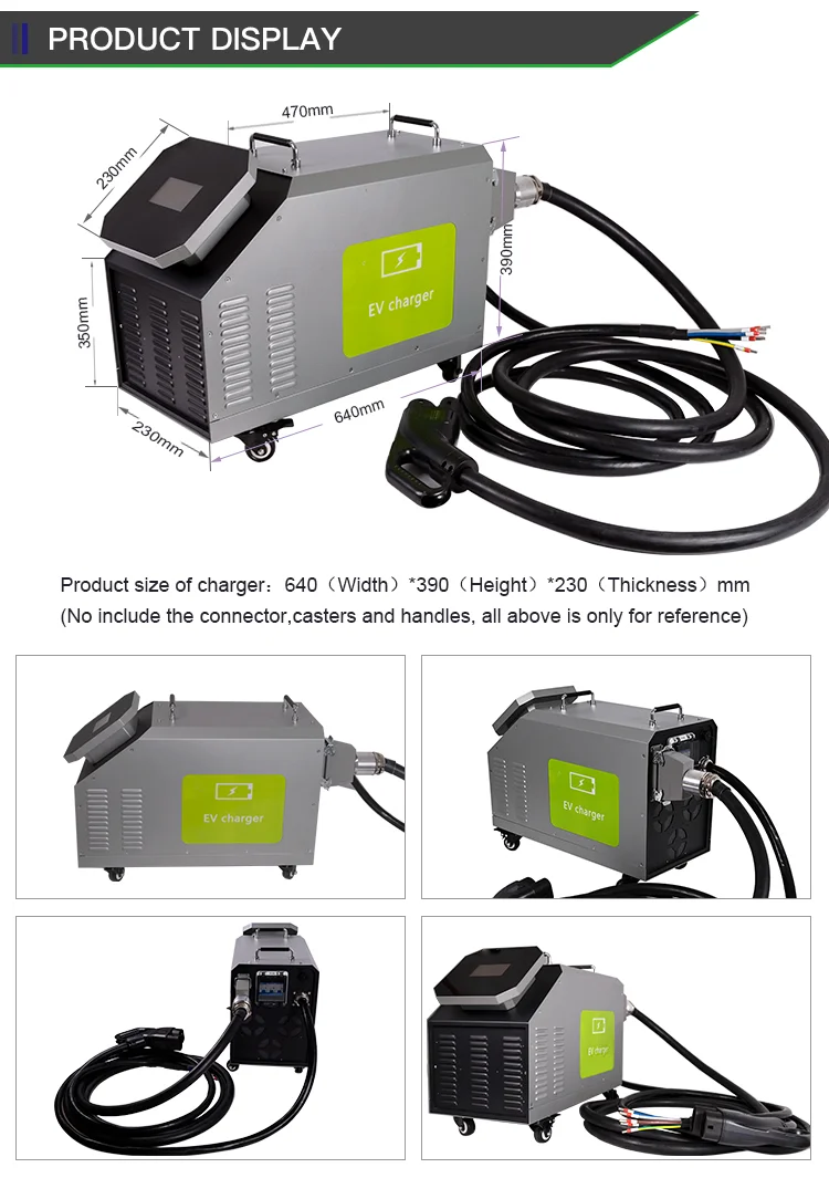 Dc Ev Charging Station Chademo Ccs Kw Charger Ev Portable Kw Dc