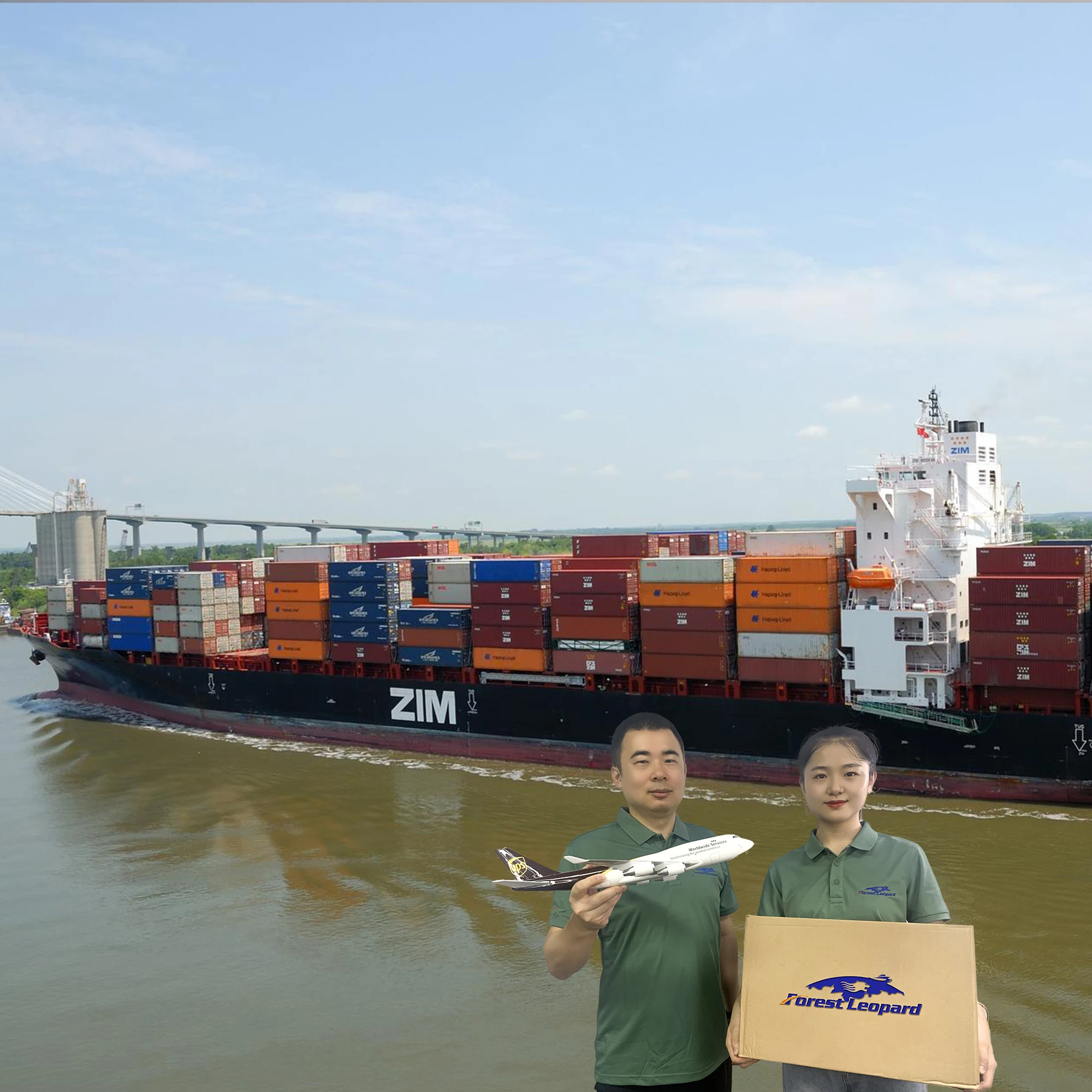 温州中国Ems海运到美国英国加拿大欧盟到私人地址海运LCL DDP/DDU