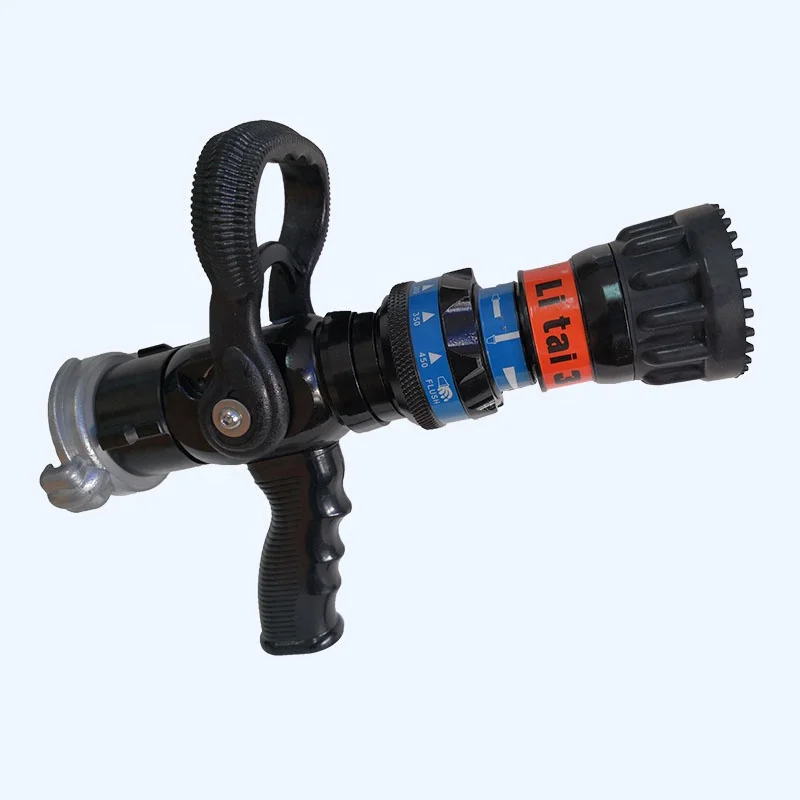 Factory Direct Sale  Selectable Flow Pistol Grip Jet Spray Fire Hose Nozzle