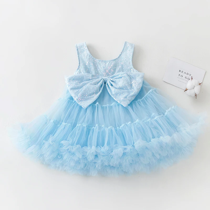 Lace Half Sleeve Kids Party Gown GCH0104