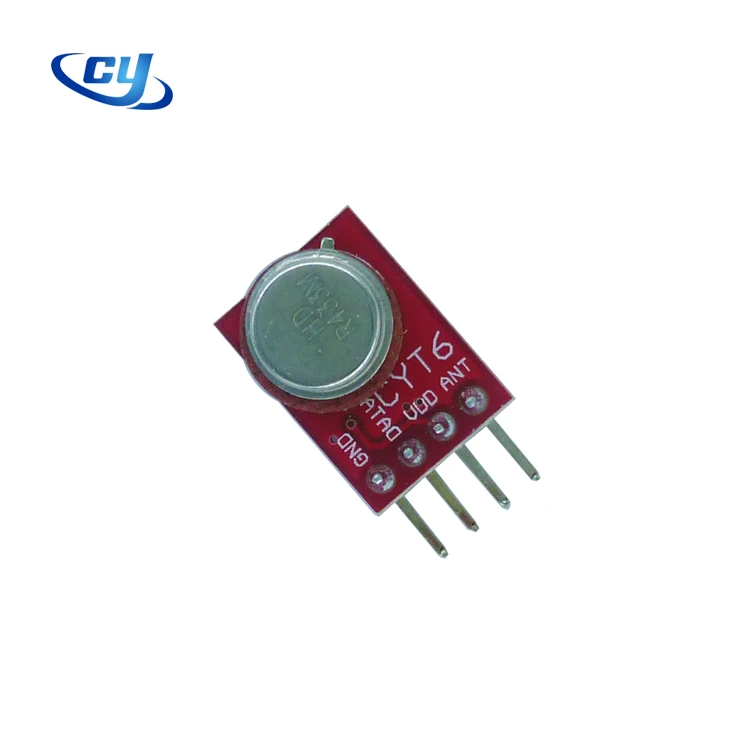 Red Color 434 MHz Wireless RF Module Wireless Transmitter and Receiver Module