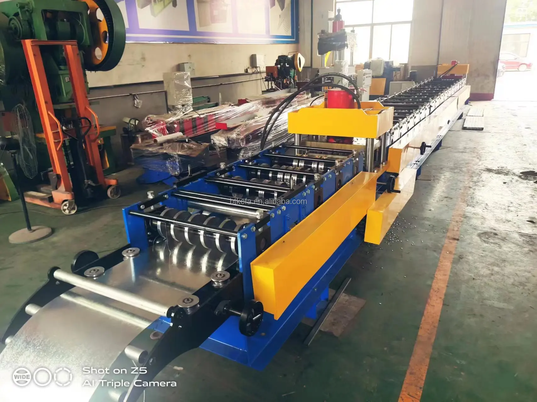 Scaffolding Steel Planks Roll Forming Machines Scaffold Plank Metal Machine