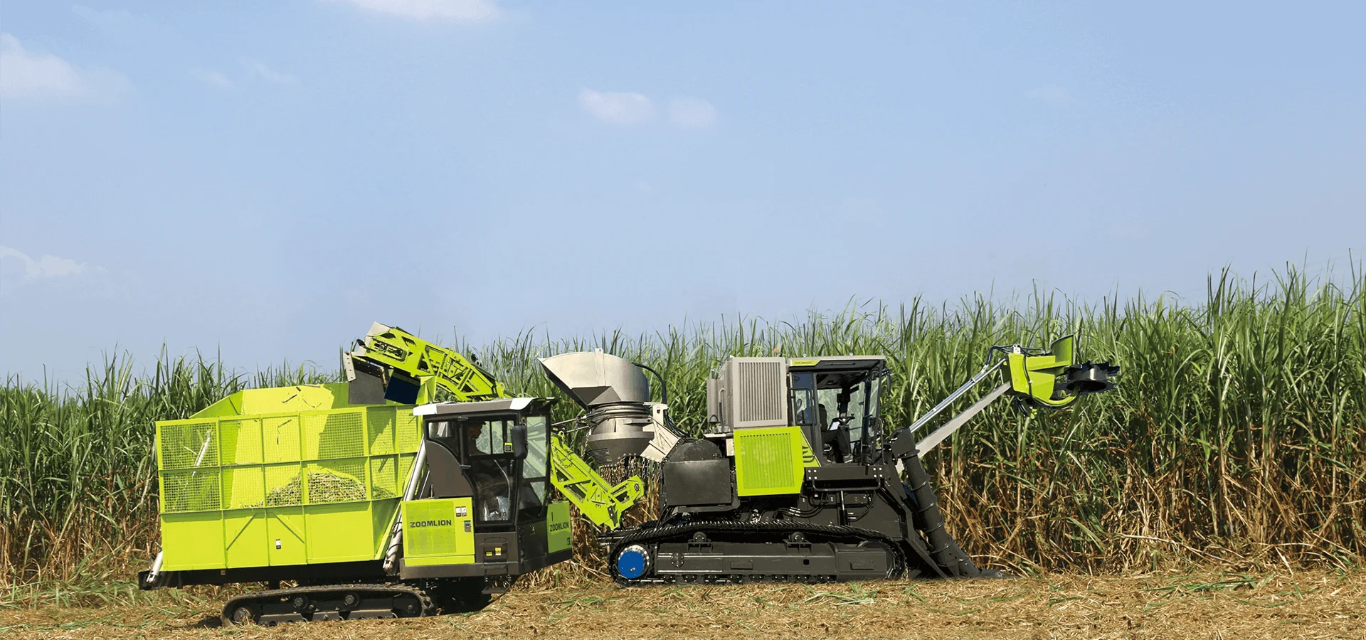 Colheitadeira Zoomlion AC60: 7 Linhas, Motor 190HP e