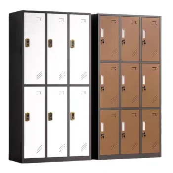 Classroom Staff Storage Metal Locker  Swimming Pool Iron Gym Smart Locker Steel Locker Cabinet